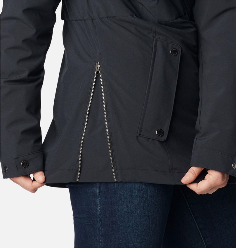 Black Women's Columbia Payton Pass Interchange Coats | FBJID-7289