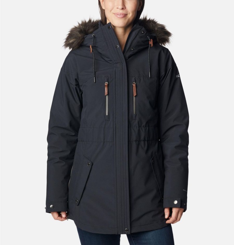 Black Women\'s Columbia Payton Pass Interchange Coats | FBJID-7289