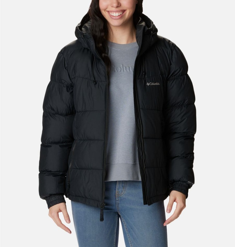 Black Women's Columbia Pike Lake II Insulated Puffer Jacket | KSXQW-8230