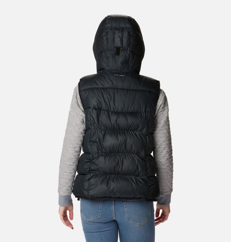 Black Women's Columbia Pike Lake II Insulated Vest | QWIRO-7468