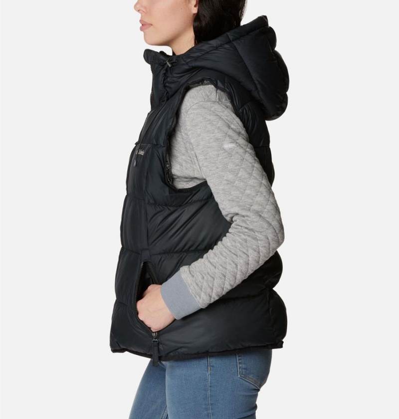 Black Women's Columbia Pike Lake II Insulated Vest | QWIRO-7468