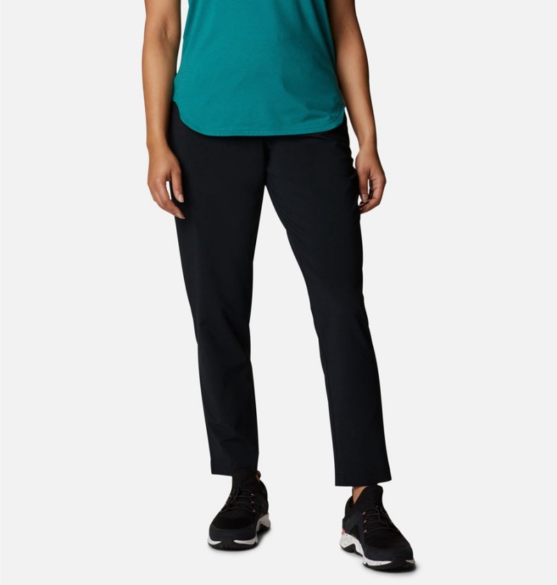 Black Women\'s Columbia Pleasant Creek Core Pants | JMKDC-7953