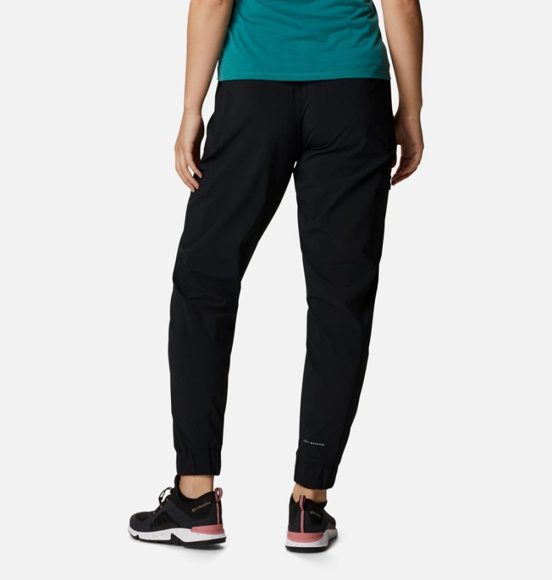 Black Women's Columbia Pleasant Creek Joggers Pants | TOZVS-5804