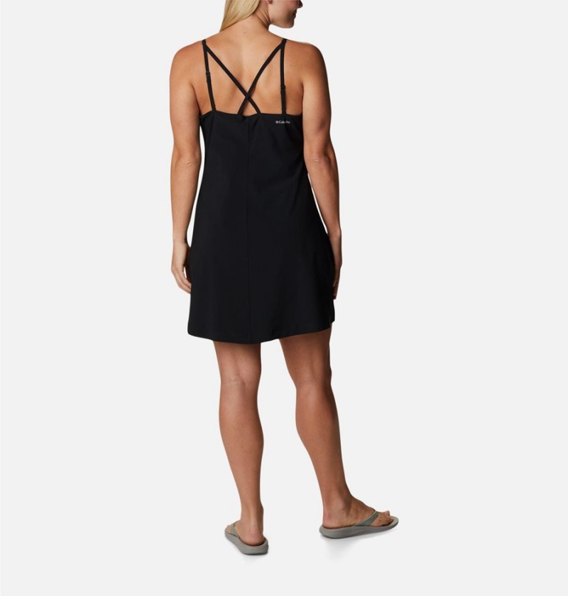 Black Women's Columbia Pleasant Creek Stretch Dress | ZYWAB-5908