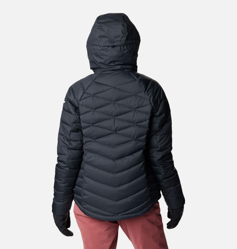 Black Women's Columbia Roaring Fork Puffer Jacket | AVYKJ-0319