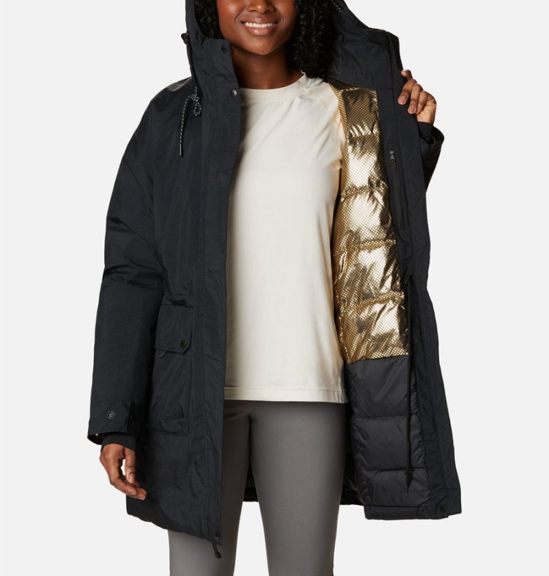 Black Women's Columbia Rosewood Coats | YCJXF-5243