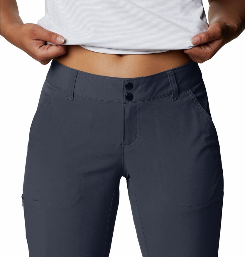 Black Women's Columbia Saturday Trail II Stretch Convertible Pants | YAEDI-2543