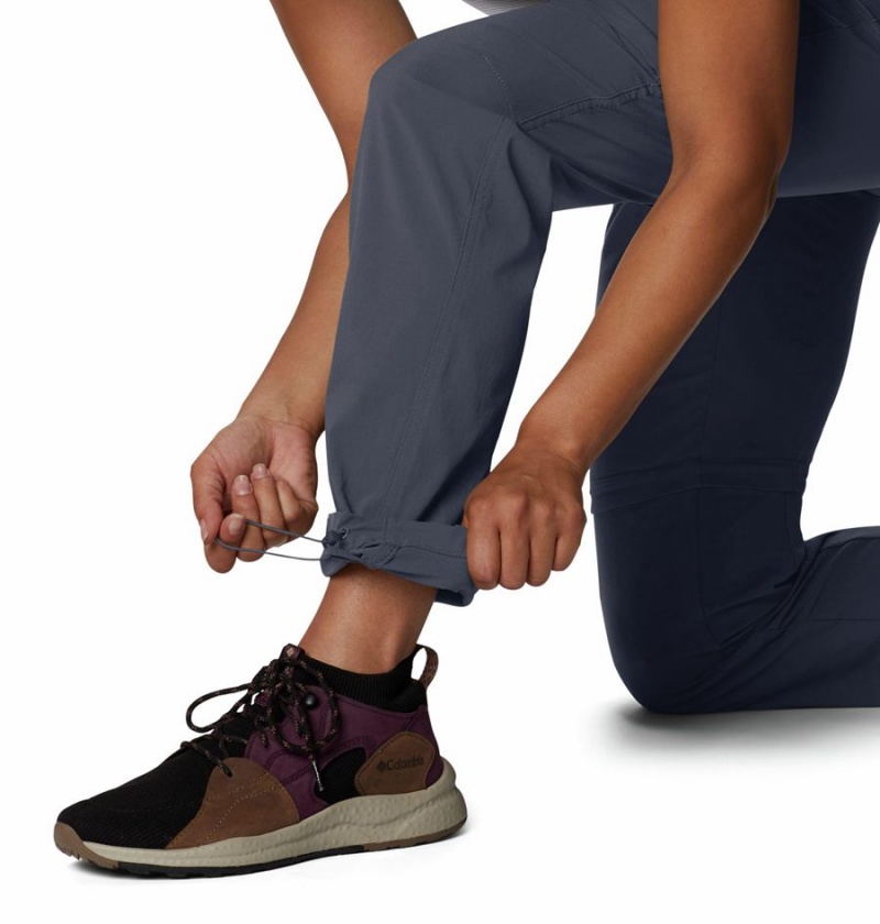 Black Women's Columbia Saturday Trail II Stretch Convertible Pants | YAEDI-2543