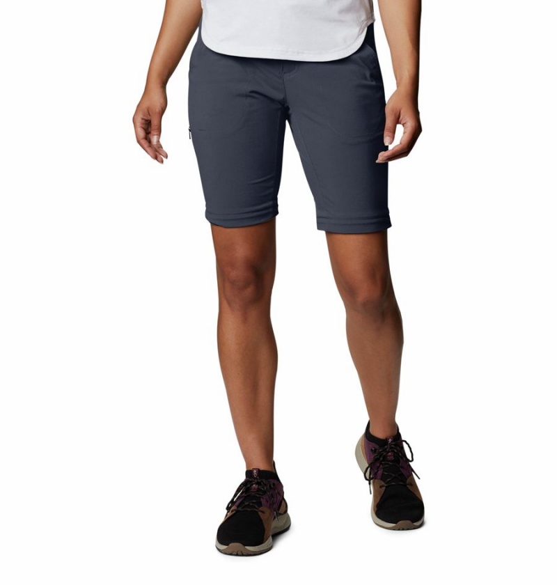 Black Women's Columbia Saturday Trail II Stretch Convertible Pants | YAEDI-2543