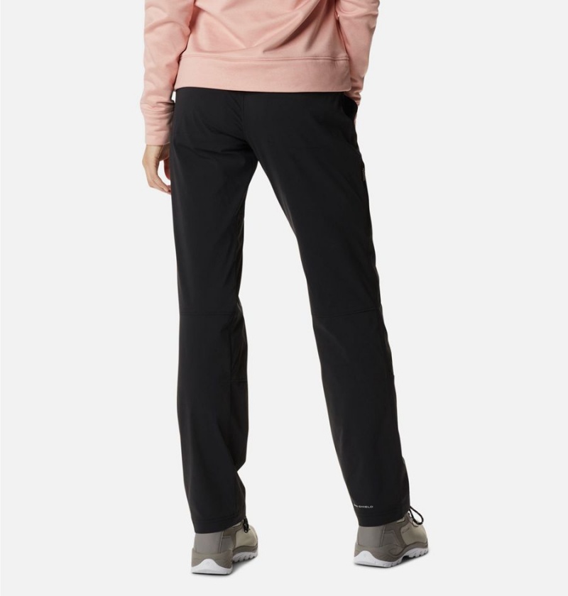 Black Women's Columbia Saturday Trail Stretch Pants | IJUTE-6184