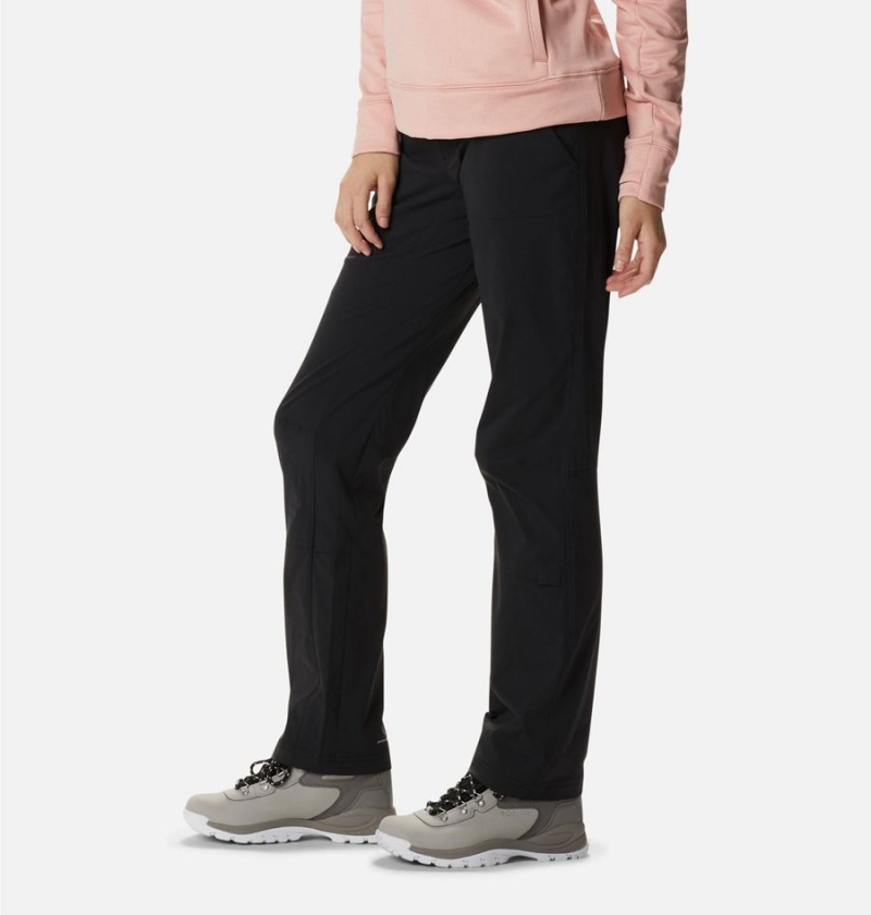 Black Women's Columbia Saturday Trail Stretch Pants | IJUTE-6184