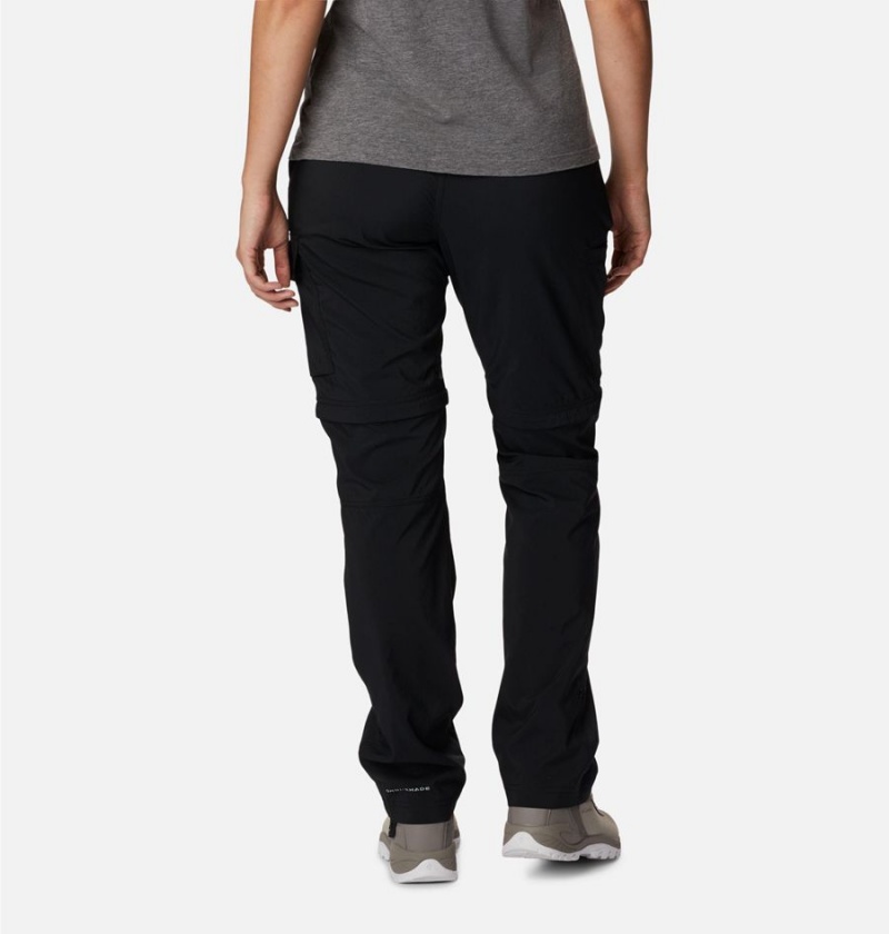 Black Women's Columbia Silver Ridge Utility Convertible Pants | YUTVK-1685