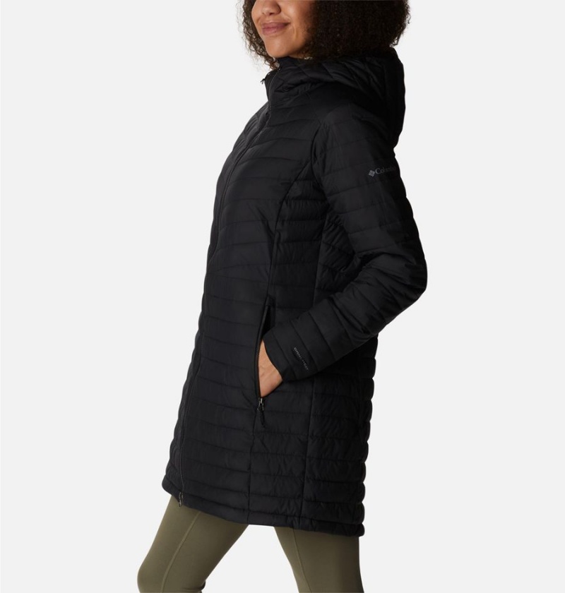 Black Women's Columbia Slope Edge Mid Coats | MDEYA-4102