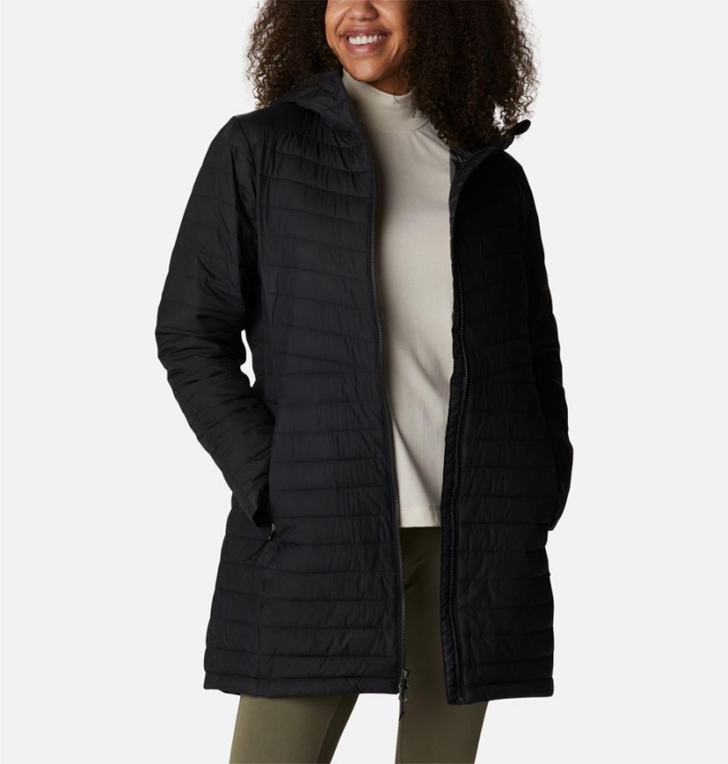 Black Women's Columbia Slope Edge Mid Coats | MDEYA-4102