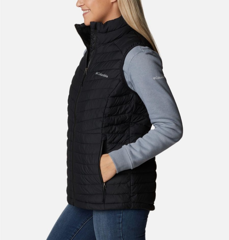 Black Women's Columbia Slope Edge Vest | FJELP-0572