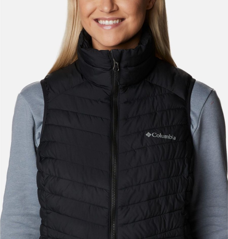 Black Women's Columbia Slope Edge Vest | FJELP-0572