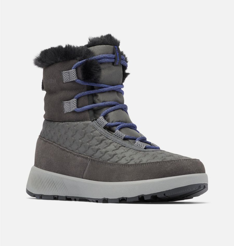 Black Women's Columbia Slopeside Peak Luxe Boots | QUION-8109