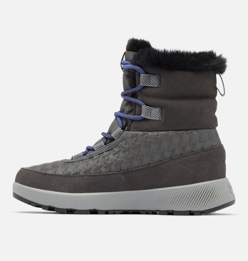 Black Women's Columbia Slopeside Peak Luxe Boots | QUION-8109