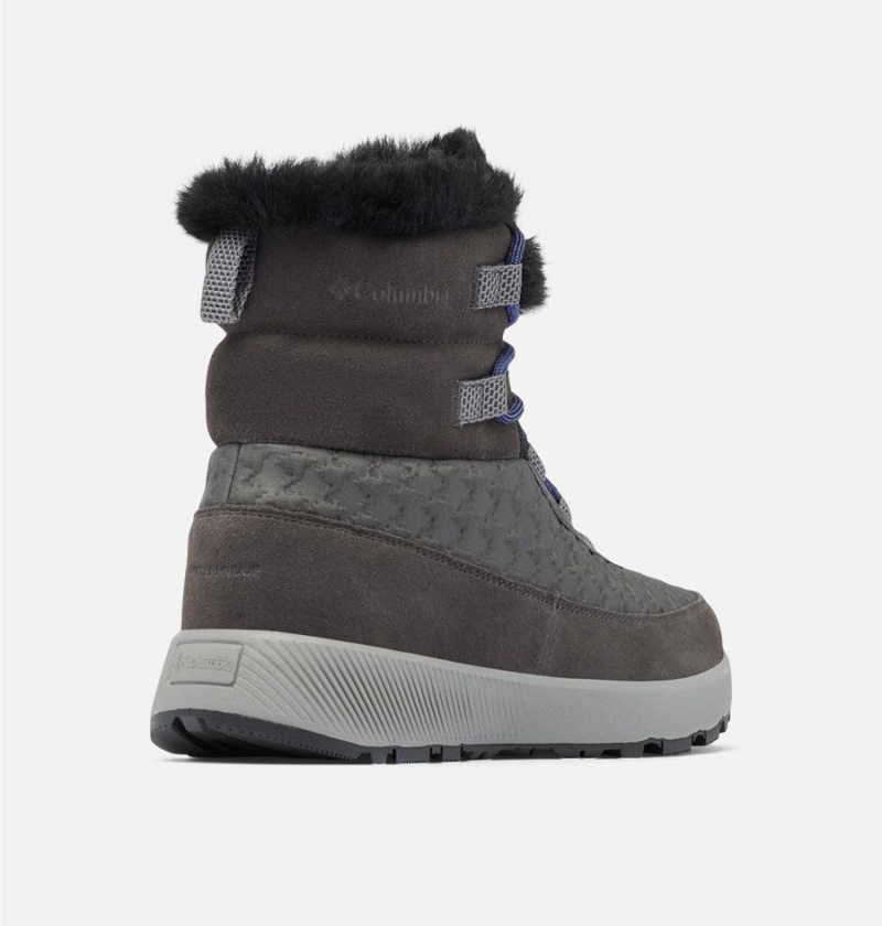 Black Women's Columbia Slopeside Peak Luxe Boots | QUION-8109