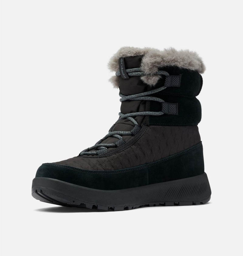 Black Women's Columbia Slopeside Peak Luxe Boots | DUNQI-0536