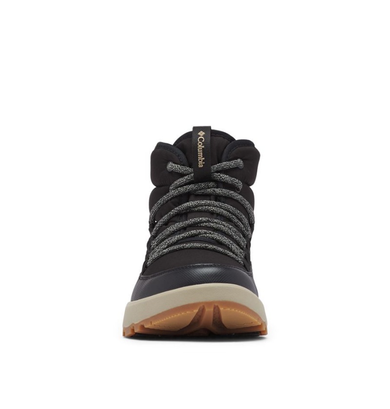 Black Women's Columbia Slopeside Village Omni Heat Mid Boots | CUIVN-4652