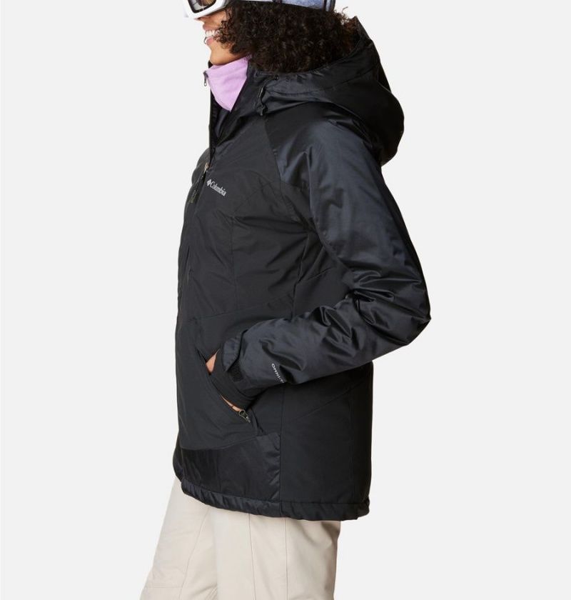 Black Women's Columbia Sweet Shredder II Insulated Ski Jacket | BJKWC-7465