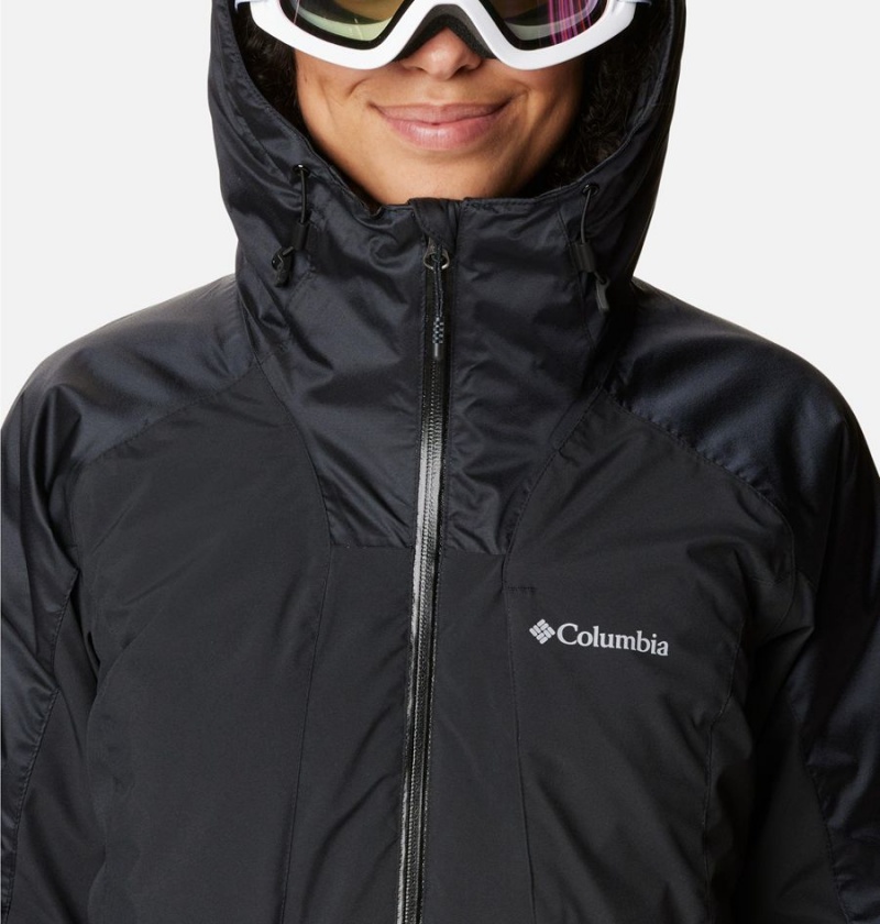 Black Women's Columbia Sweet Shredder II Insulated Ski Jacket | BJKWC-7465