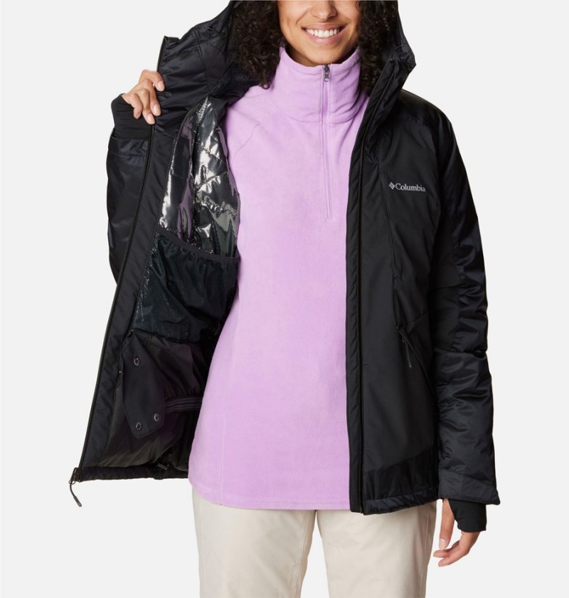 Black Women's Columbia Sweet Shredder II Insulated Ski Jacket | BJKWC-7465