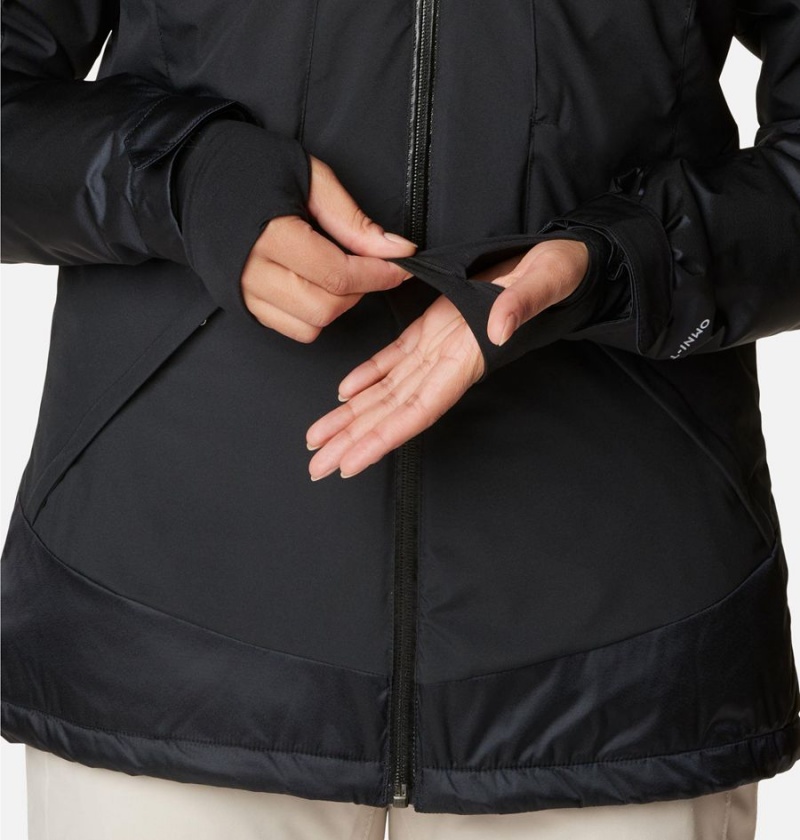 Black Women's Columbia Sweet Shredder II Insulated Ski Jacket | BJKWC-7465