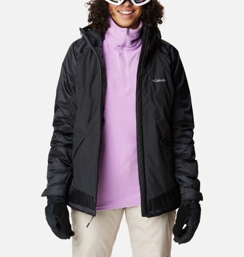 Black Women's Columbia Sweet Shredder II Insulated Ski Jacket | BJKWC-7465