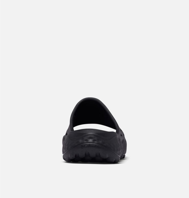 Black Women's Columbia Thrive Revive Slide Sandals | XETMZ-6480