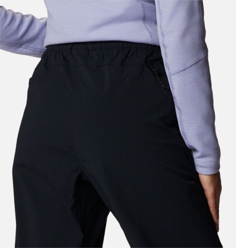 Black Women's Columbia Titan Pass Lightweight Pants | IJPTZ-6208