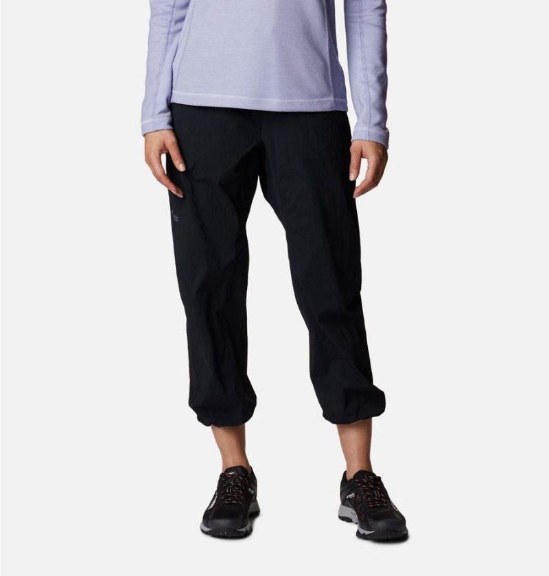 Black Women's Columbia Titan Pass Lightweight Pants | IJPTZ-6208