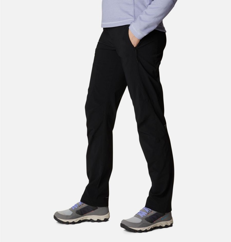 Black Women's Columbia Titan Pass Pants | ITFXW-8635