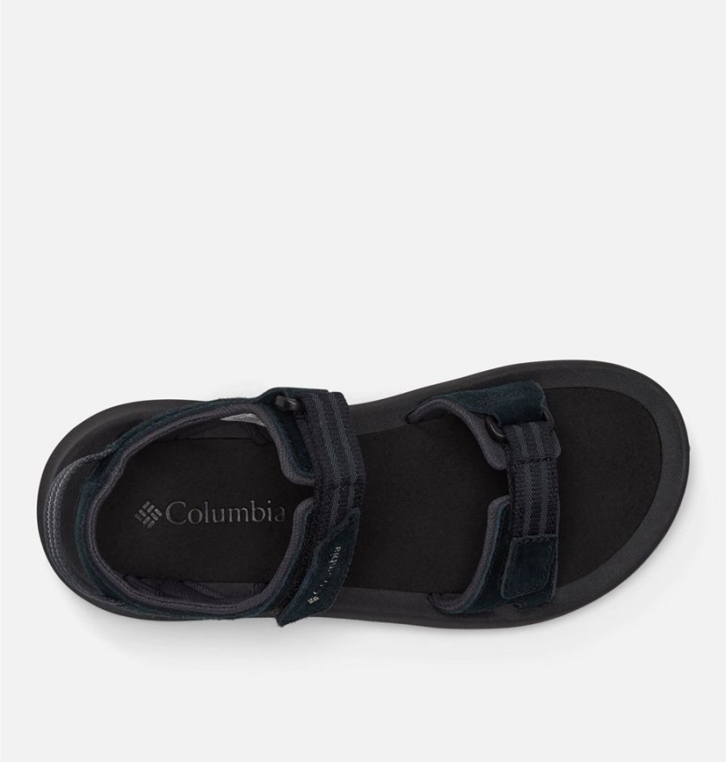 Black Women's Columbia Trailstorm Hiker 2-Strap Sandals | UVGMT-0681