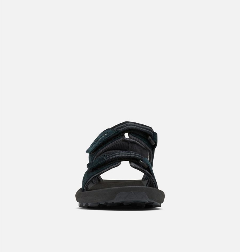 Black Women's Columbia Trailstorm Hiker 2-Strap Sandals | UVGMT-0681