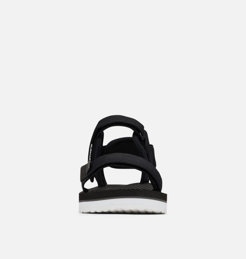 Black Women's Columbia Via Sandals | UIQYR-7463