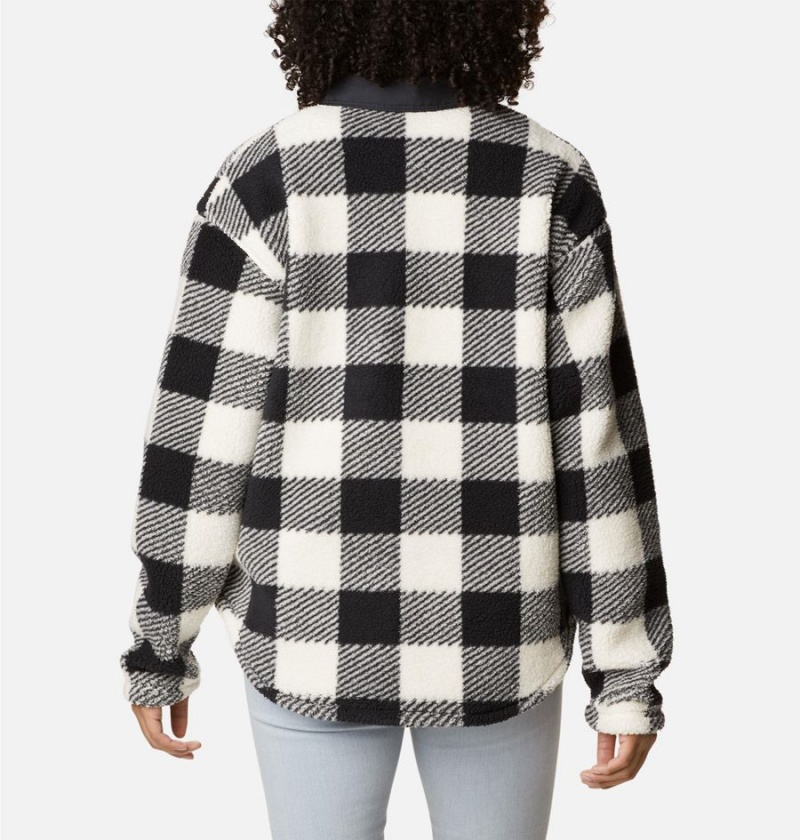 Black Women's Columbia West Bend Jacket Shirt | YQHLF-8731