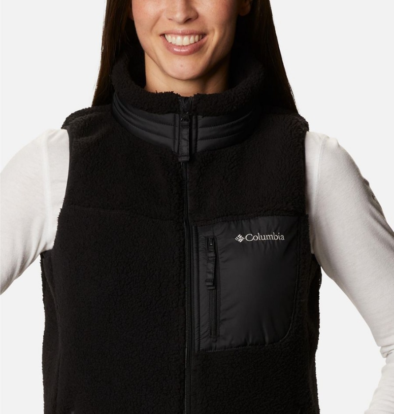 Black Women's Columbia West Bend Vest | NRAPS-0918