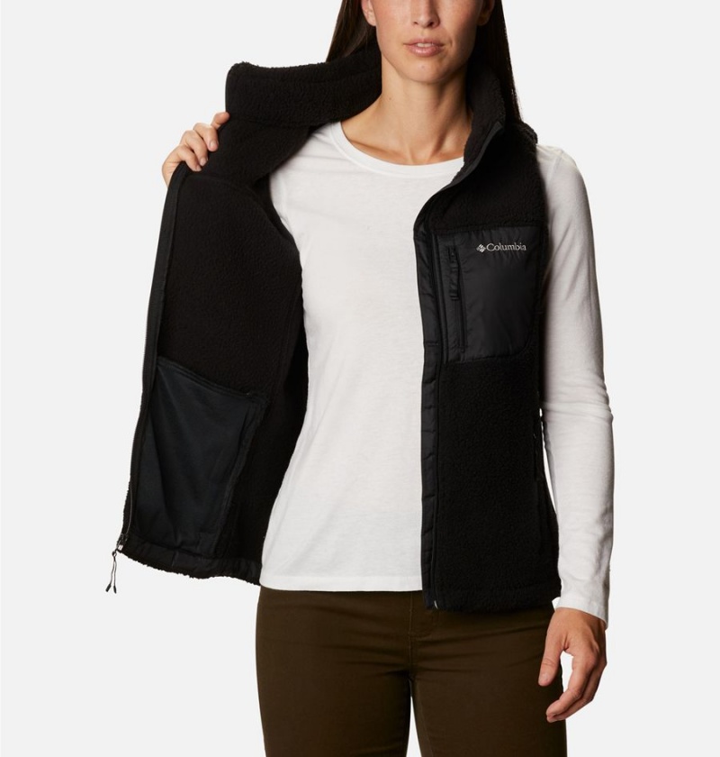 Black Women's Columbia West Bend Vest | NRAPS-0918