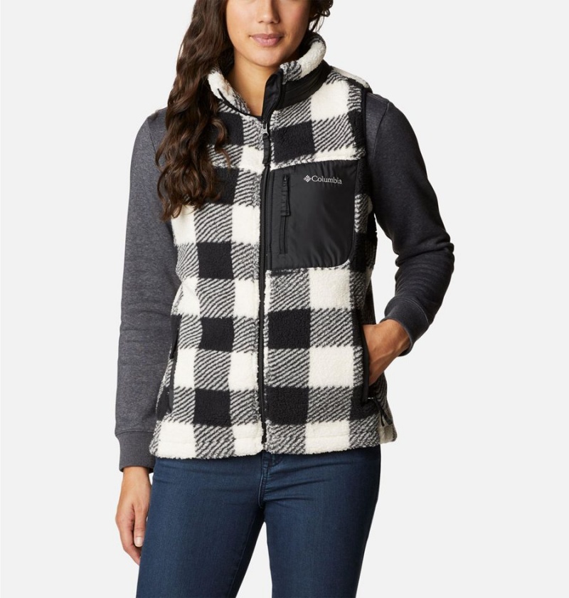 Black Women\'s Columbia West Bend Vest | YTBHI-5083