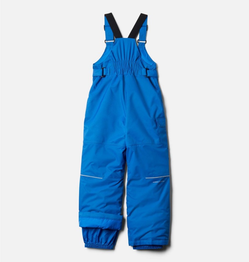 Blue Kids' Columbia Adventure Ride Insulated Ski Bib Pants | RHNXU-4730