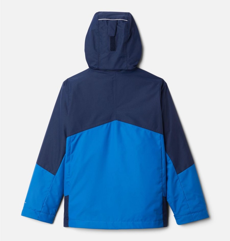 Blue Kids' Columbia Bugaboo II Fleece Interchange Jacket | VXYPZ-2583