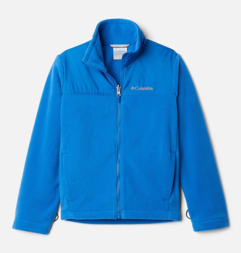 Blue Kids' Columbia Bugaboo II Fleece Interchange Jacket | VXYPZ-2583