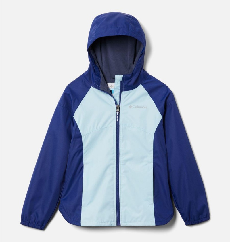 Blue Kids\' Columbia Endless Explorer Jacket | UDGJQ-1854