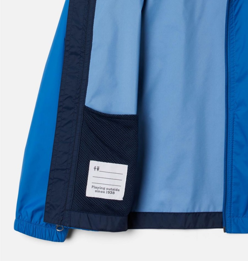 Blue Kids' Columbia Glennaker Jacket | IPMLT-0318