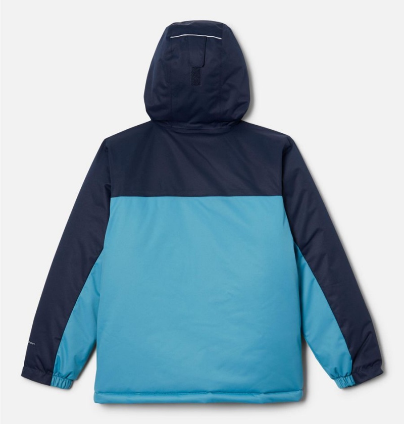 Blue Kids' Columbia Hikebound Insulated Jacket | QXNOY-3069