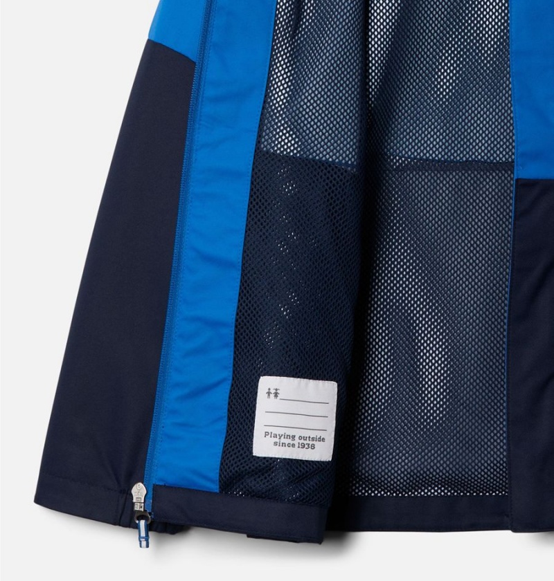 Blue Kids' Columbia Hikebound Jacket | XTYJM-0329