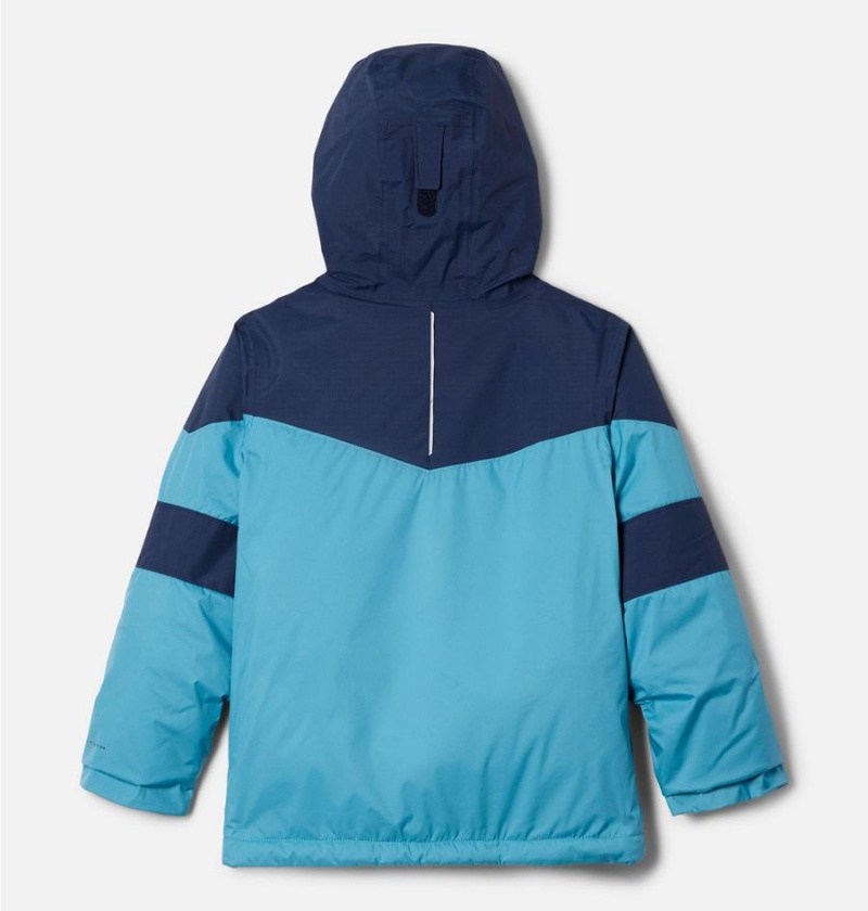 Blue Kids' Columbia Mighty Mogul II Insulated Jacket | RYBLQ-6213