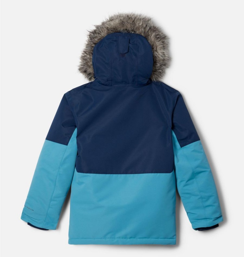 Blue Kids' Columbia Nordic Strider Jacket | OESFH-6034